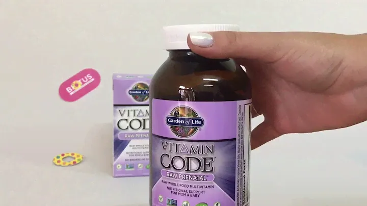 Сырые витамины для беременных, Raw Prenatal, Garden of Life, 180 капсул